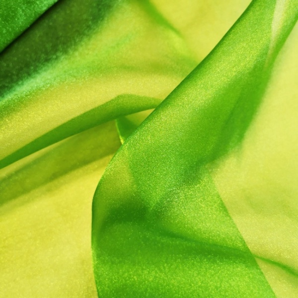 Crystal Organza LIME GREEN